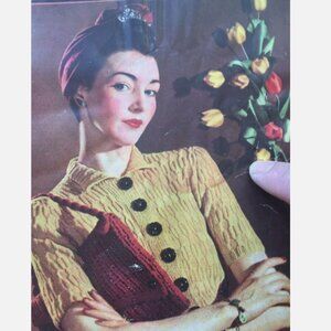 Vtg Stitchcraft No 103, March 1941 Knitting Misc Crafts Recipes *NO TRANSFERS*